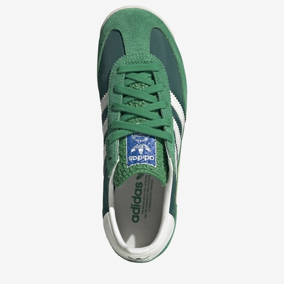 NEW Adidas SL 72 RS J - Kids Size 5.5 green w/White Stripes, New without box - Picture 4 of 10